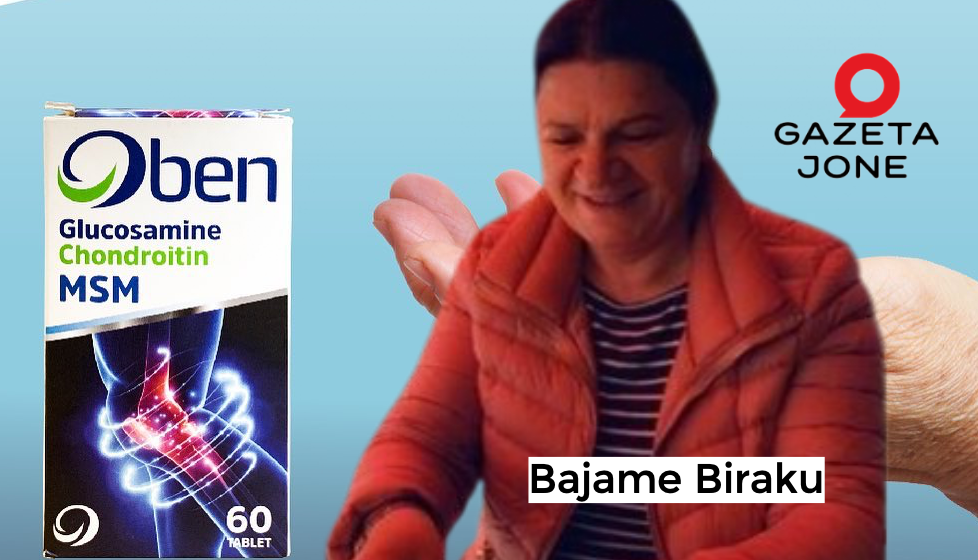 Pensionistja Bajame Biraku ka denoncuar prane Gazeta Jone faktin se nuk ka patur asnje permiresim ne shendetin e saj pavaresisht perdorimit te gjate te OBEN tableta dhe krem