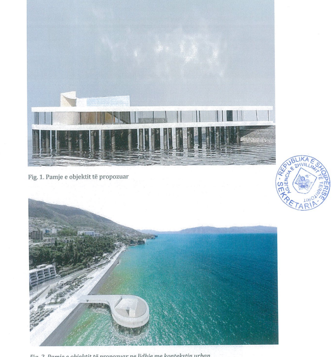 Vlonjati Artur Shehu merr leje për hotel brenda në det, lidhjet me mafia italiane Sacra Corona Unita 